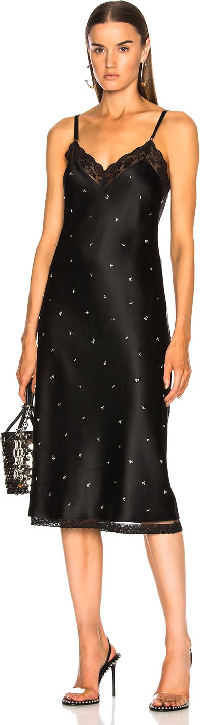 Alexander Wang Bias Cut Slip Dress