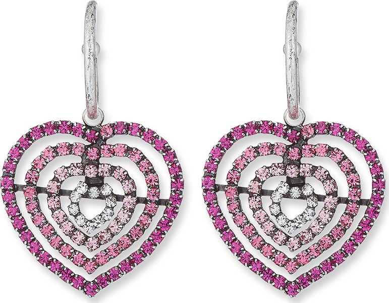 DANNIJO Constance Heart Earrings