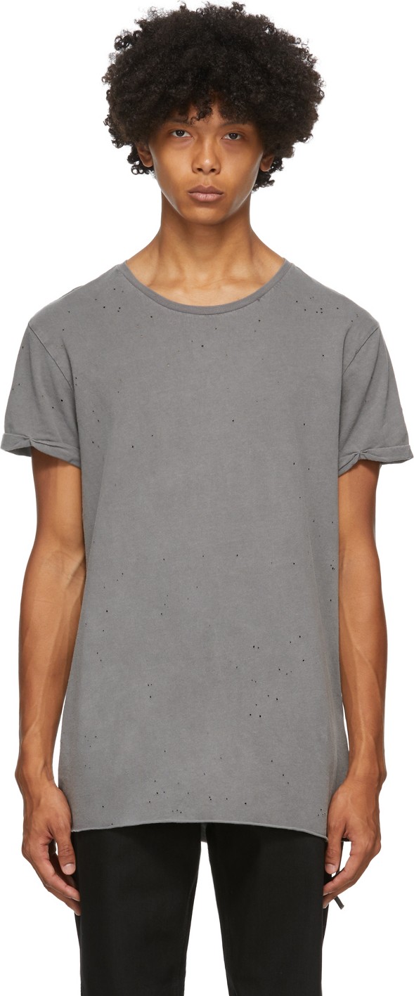Ksubi Grey Kodeine T-Shirt