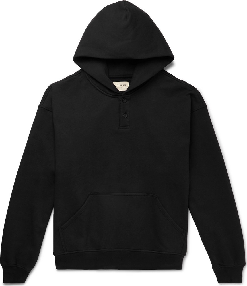 Fear of God Oversized Loopback Cotton-Jersey Hoodie