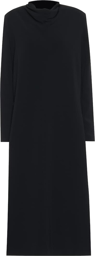 THE ROW Barbara crêpe midi dress