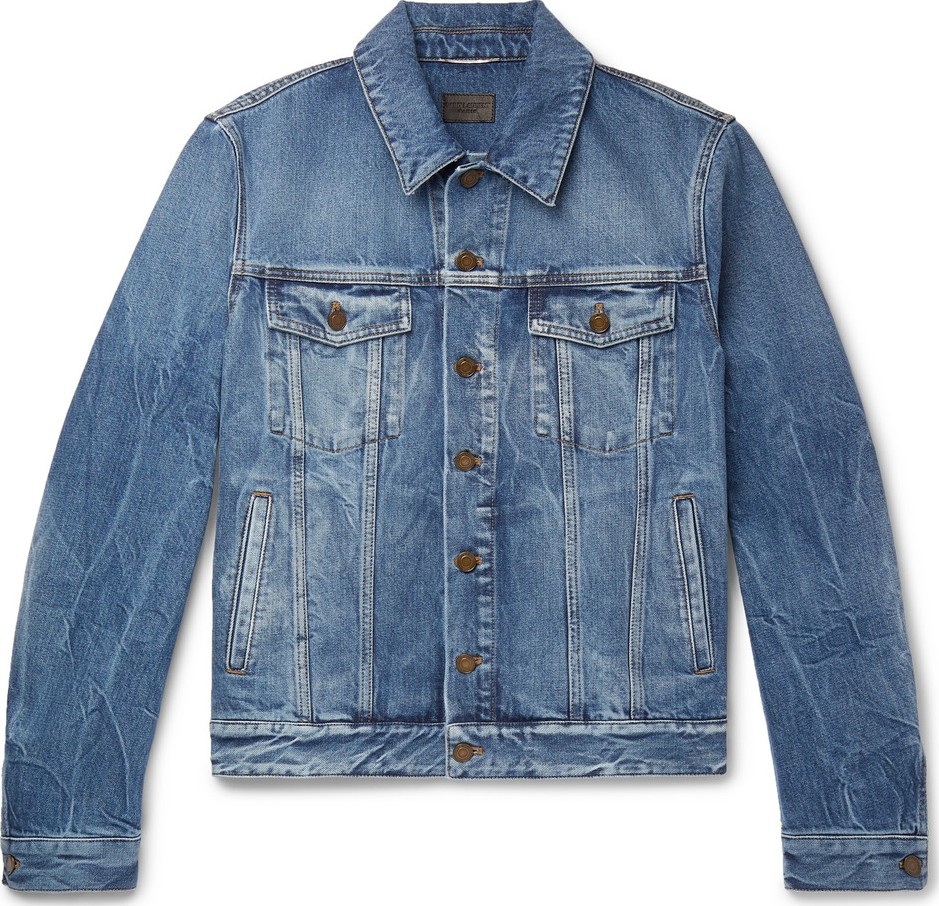 Saint Laurent Denim Trucker Jacket