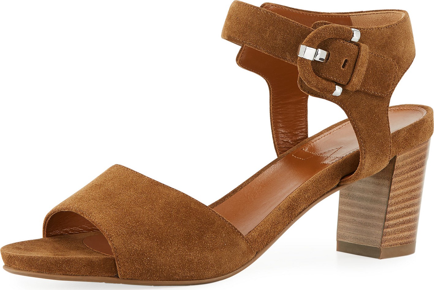 Aquatalia Brenna Suede Ankle Sandals