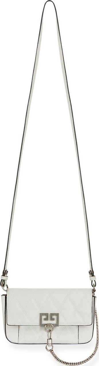 Givenchy Pocket Mini Pouch Convertible Lizard Clutch/Belt Bag