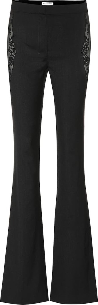 Altuzarra Vespa stretch wool flared pants