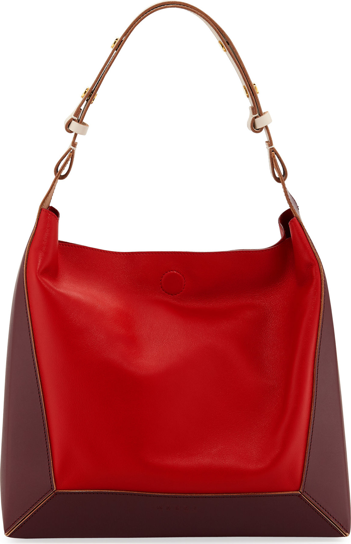 Marni Colorblock Square Shoulder Bag