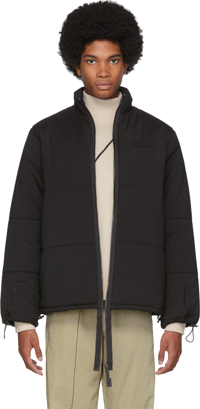 A-Cold-Wall* Black Classic Puffer Jacket