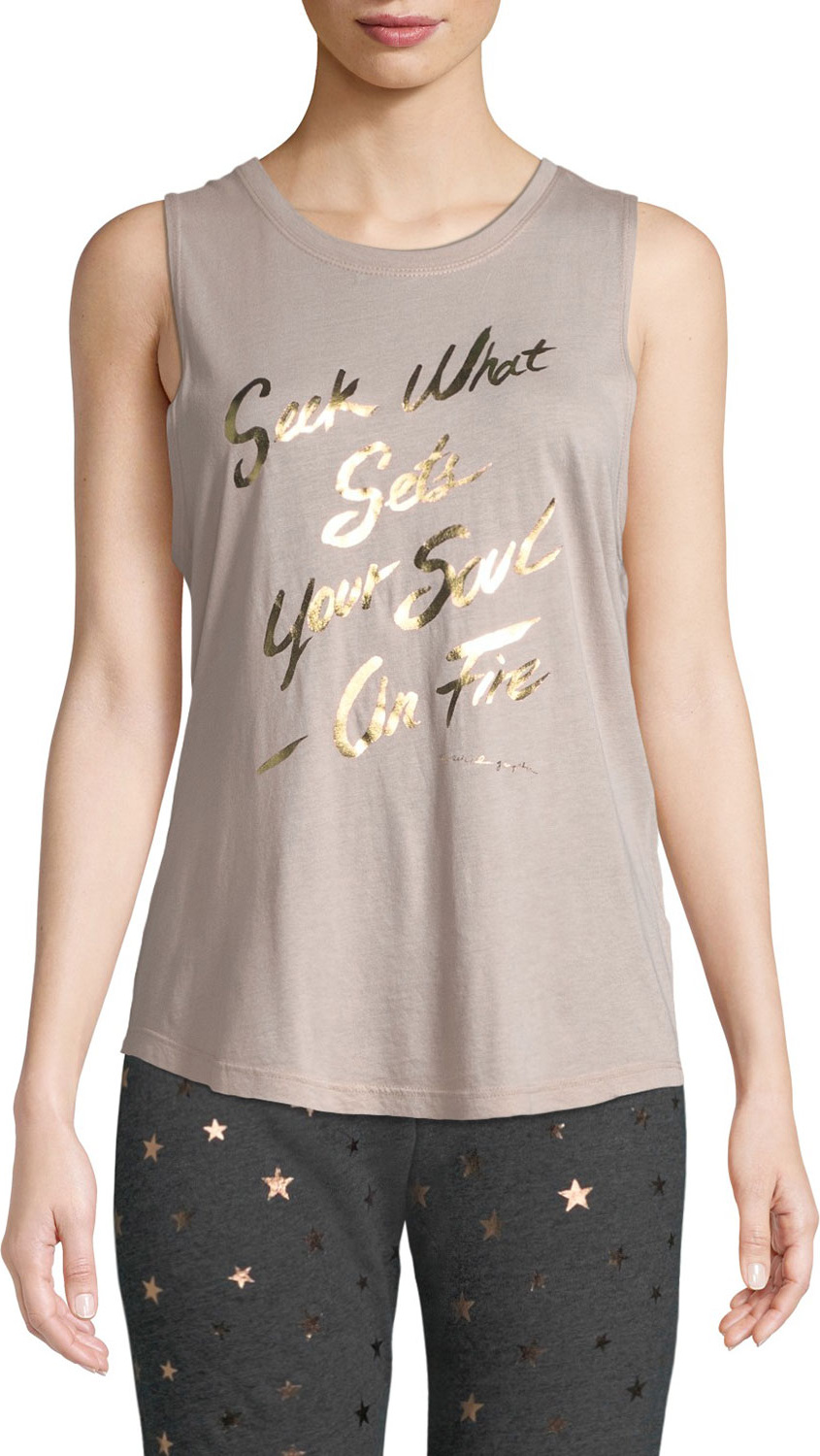 Spiritual Gangster Soul Graphic Muscle Tank