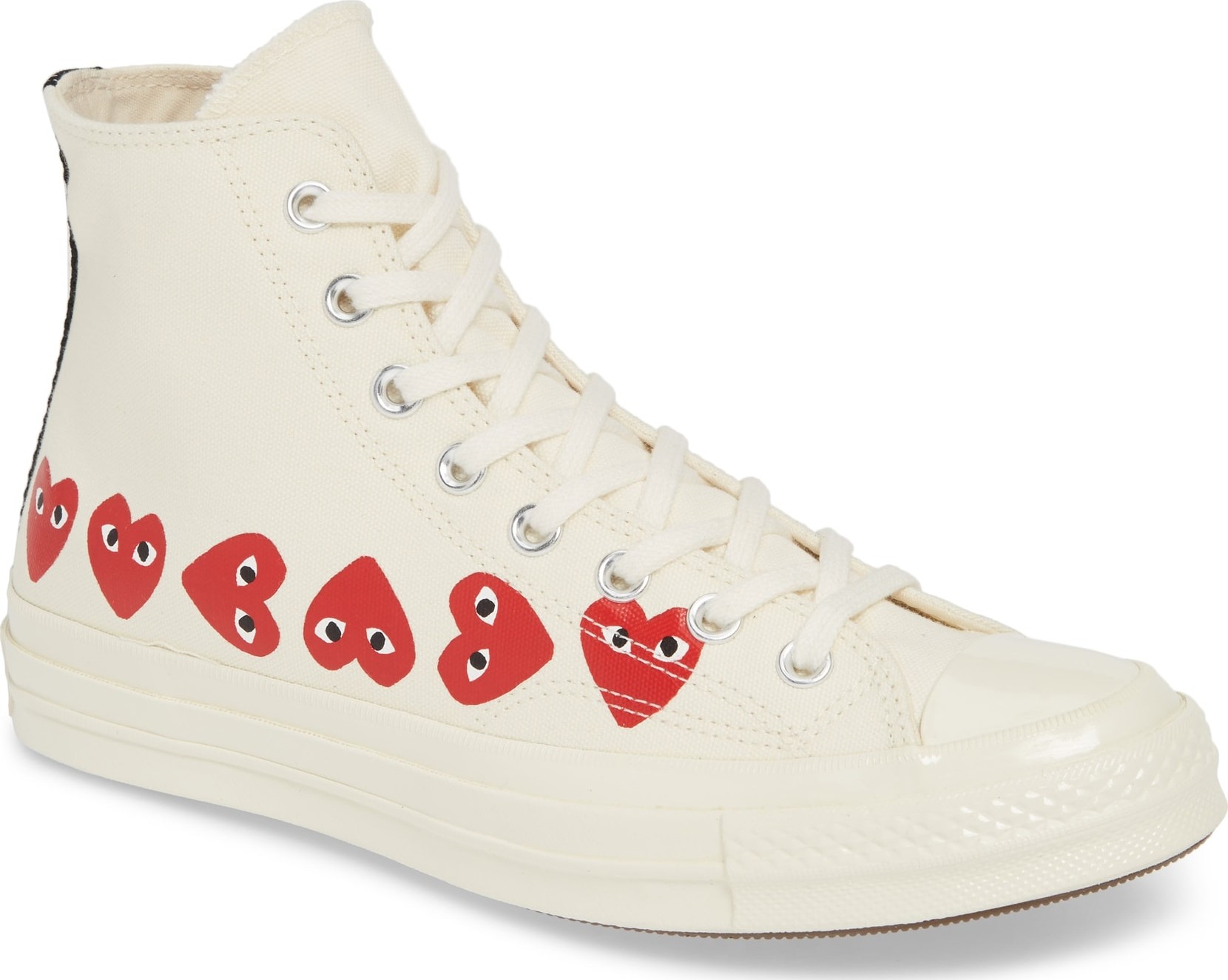 Comme Des Garcons PLAY x Converse Chuck Taylor<sup>® High Top Sneaker