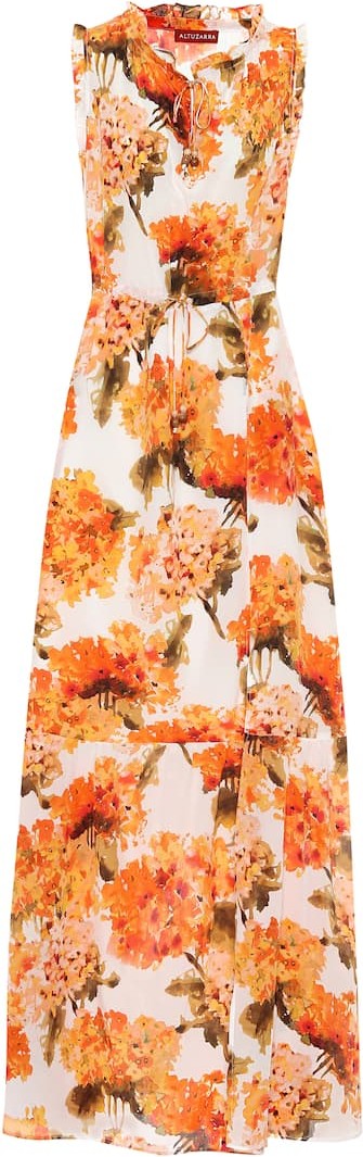 Altuzarra Exclusive to Mytheresa – Otis floral silk gown