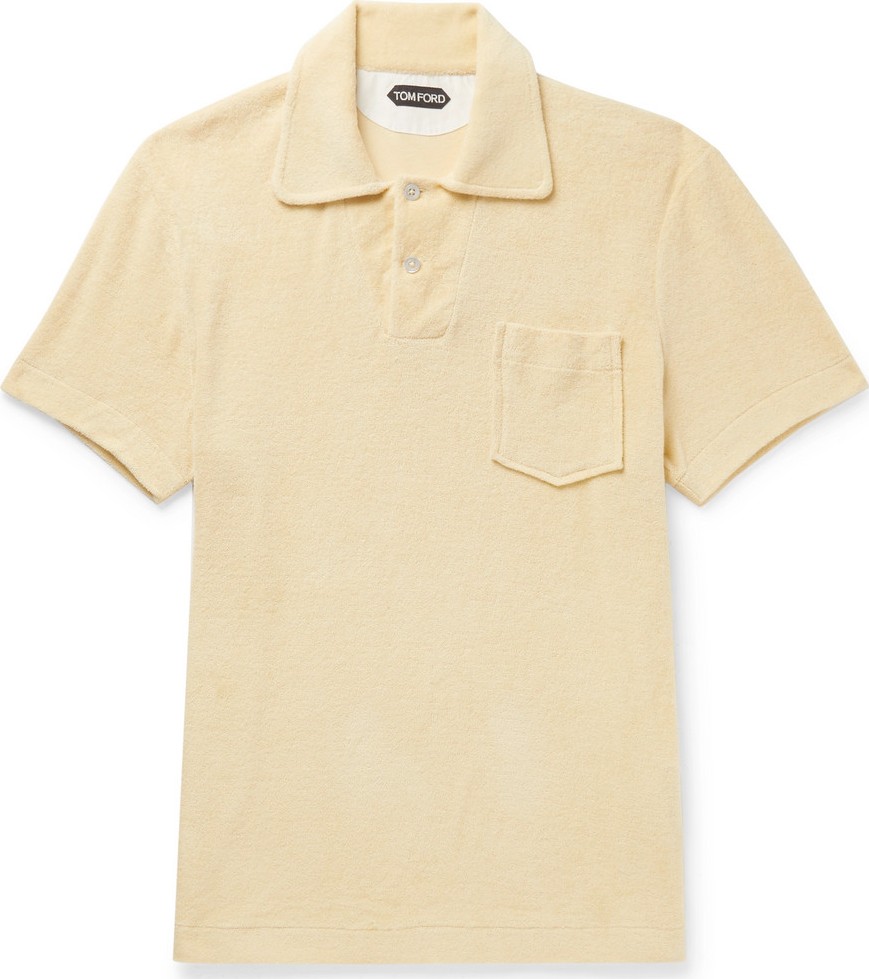 TOM FORD Cotton-Terry Polo Shirt