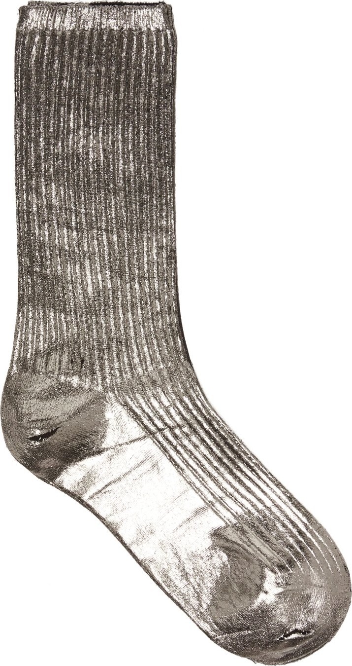 Acne Studios Metallic painted cotton socks
