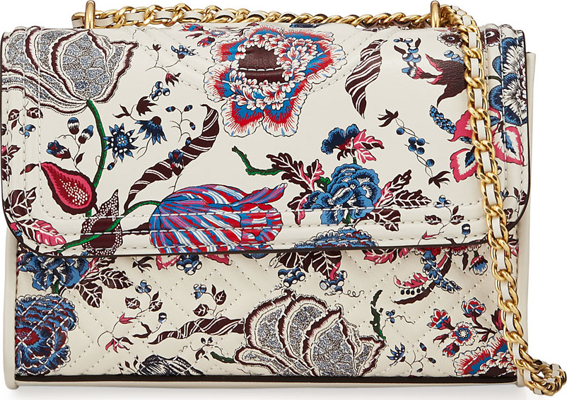 Tory Burch Fleming Small Printed Convertible Shoulder Bag
