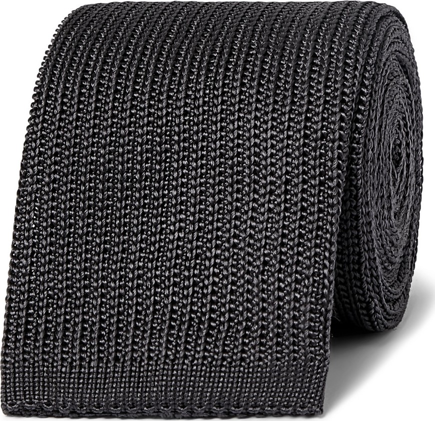 Boglioli 6cm Knitted Silk Tie