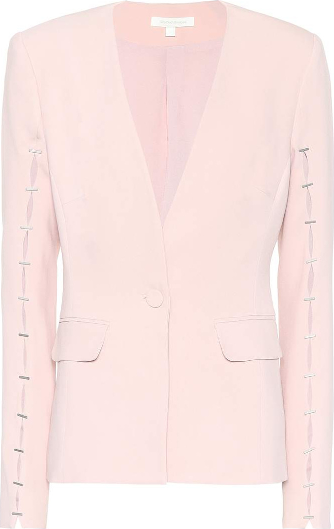 Jonathan Simkhai Embellished crêpe blazer