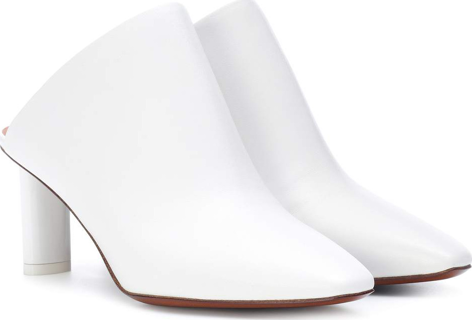 Vetements Lighter-heel leather mules
