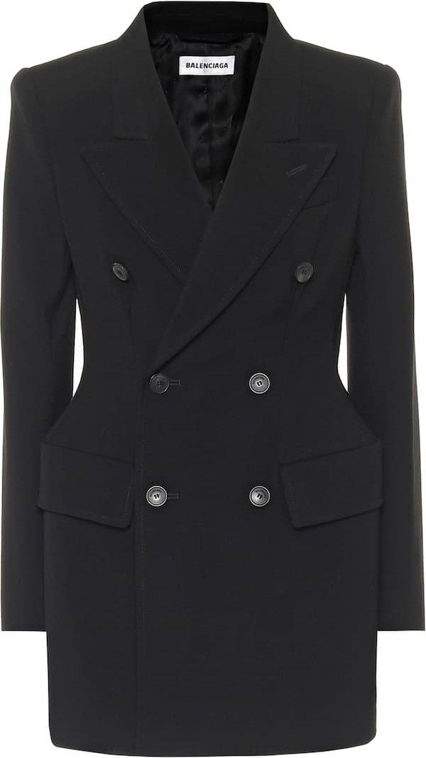 Balenciaga Hourglass virgin-wool blazer