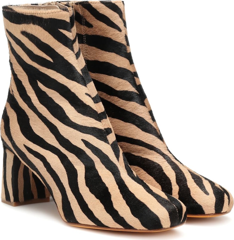 Maryam Nassir Zadeh Exclusive to Mytheresa – Agnes calf hair ankle boots