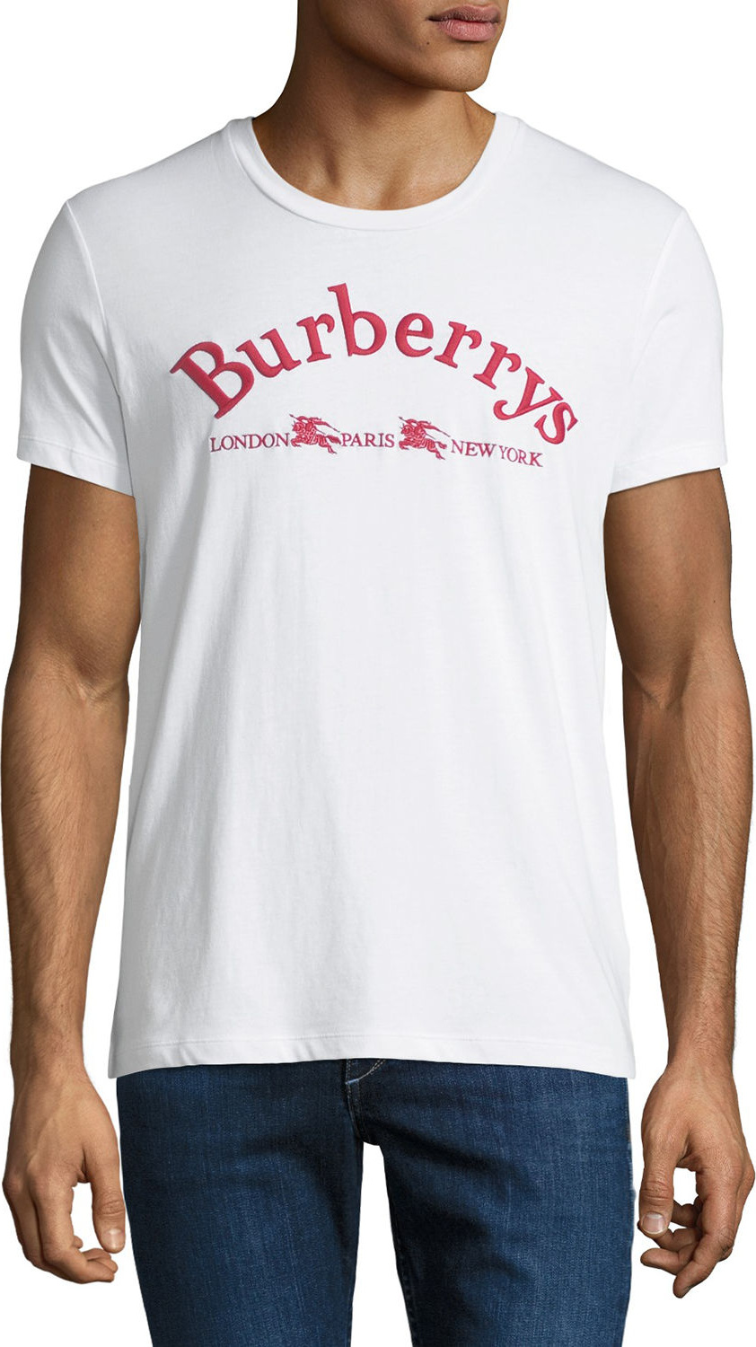 Burberry London England Men's Pairi Logo-Graphic T-Shirt