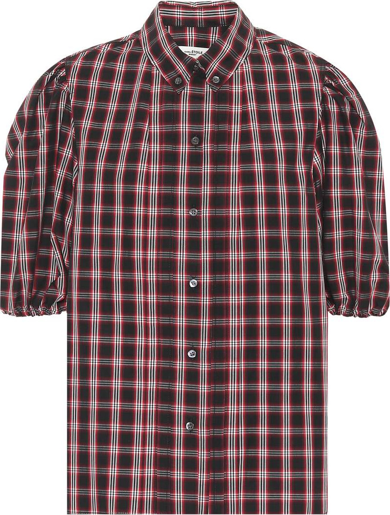 Isabel Marant Etoile Orem checked cotton shirt