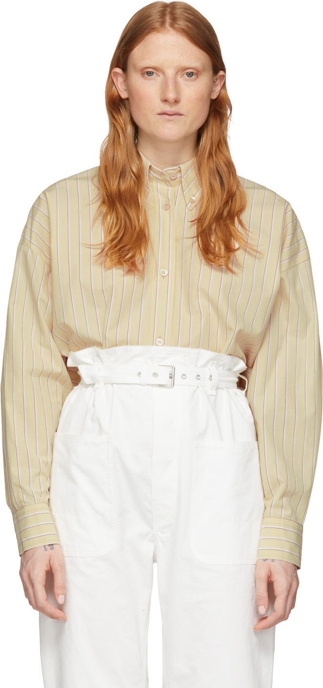 Isabel Marant Off-White Silk Macao Shirt