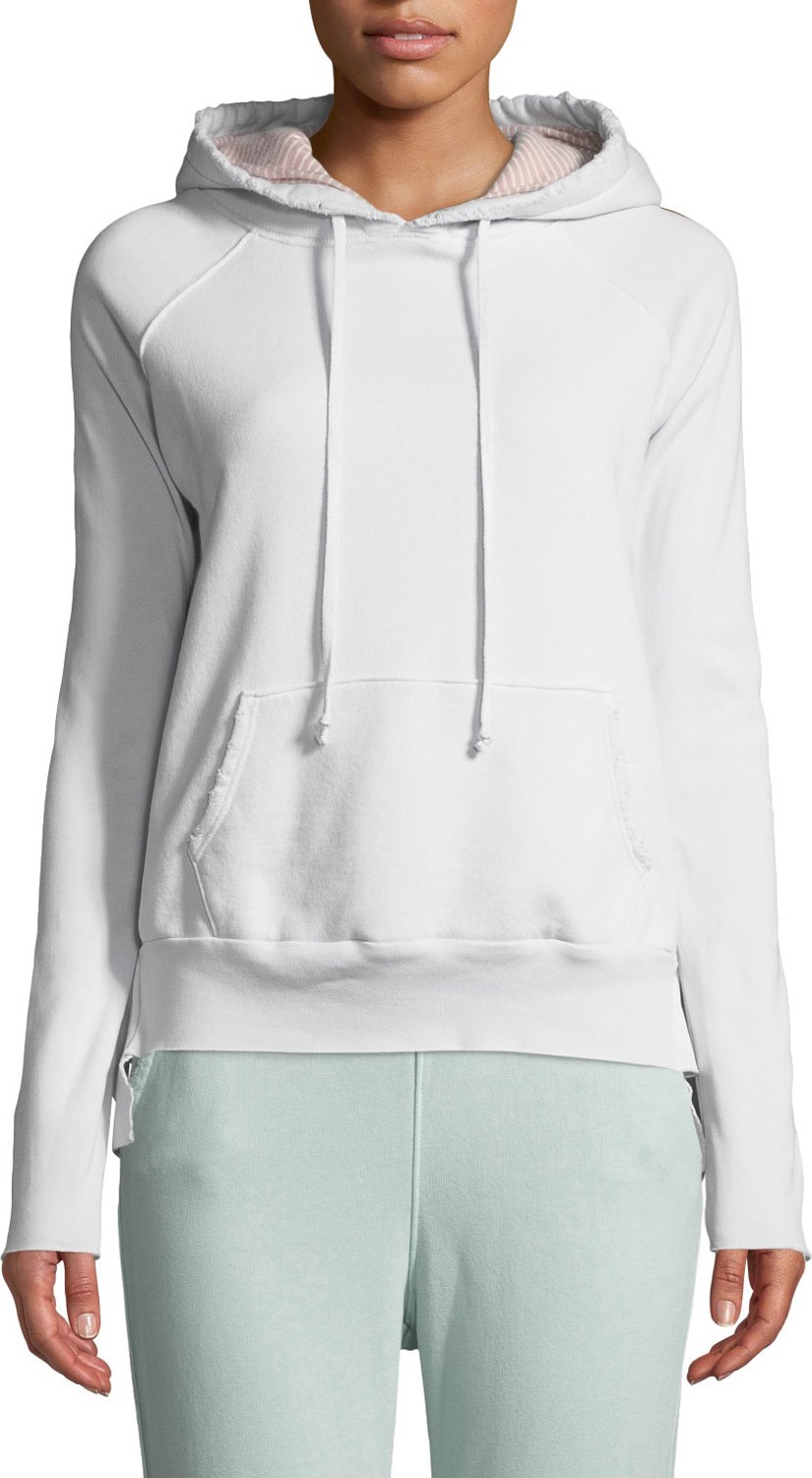 FOREO Hooded Cotton Fleece Pullover Hoodie