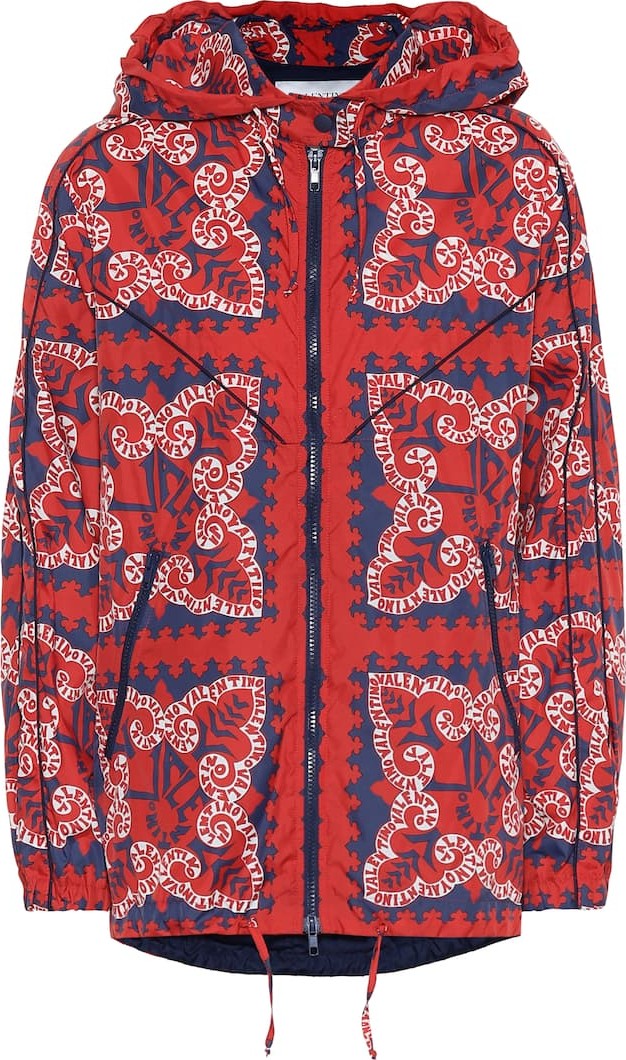 Valentino Printed raincoat