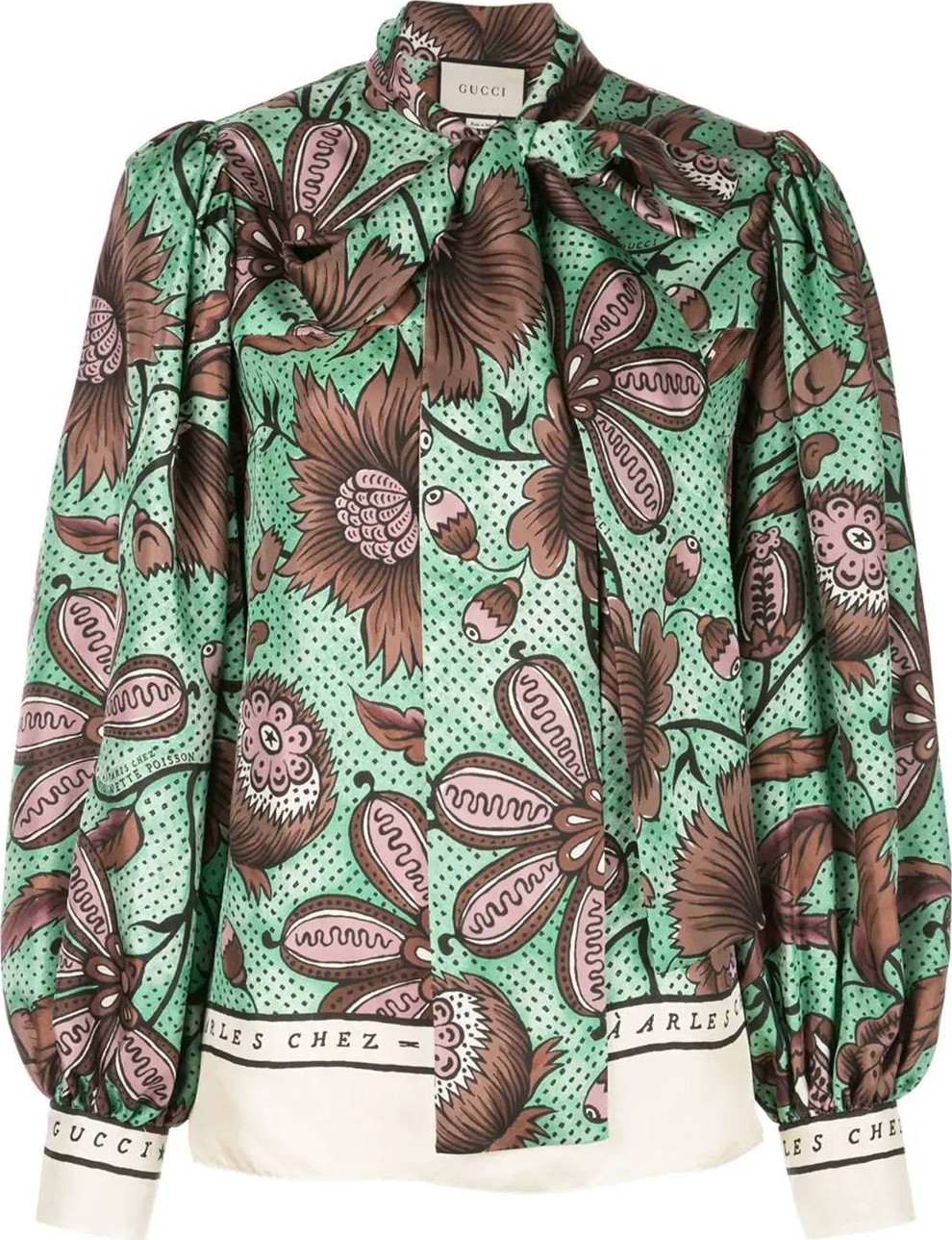 Gucci pussy-bow blouse