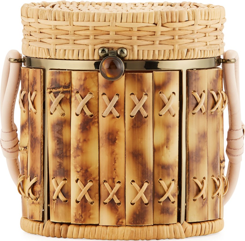 Wai Wai Bamboo Bongo Bucket Bag
