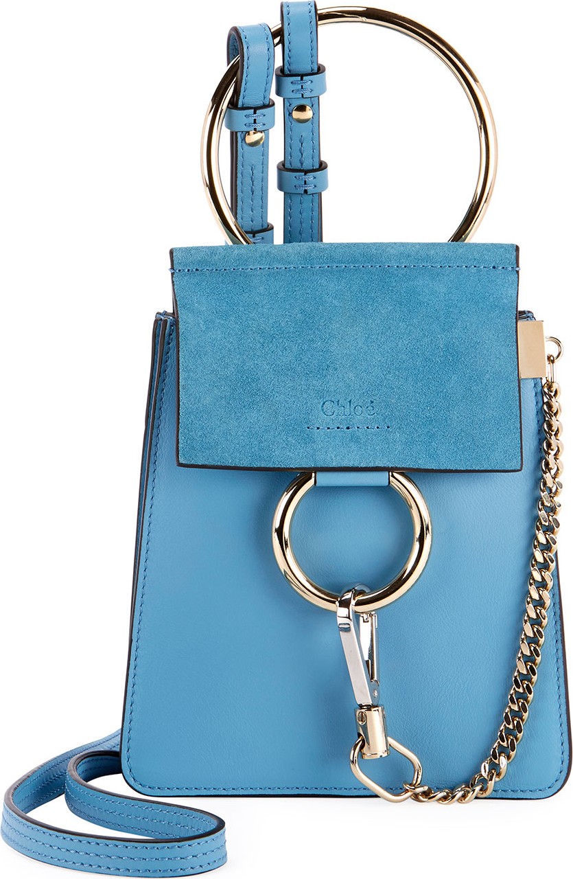 Chloe Faye Small Leather Bracelet Bag