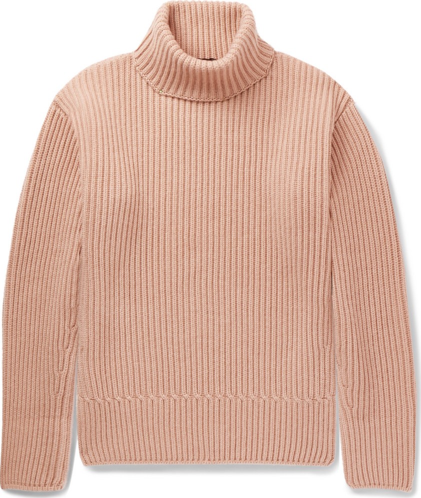TOM FORD Ribbed Cashmere Rollneck Sweater