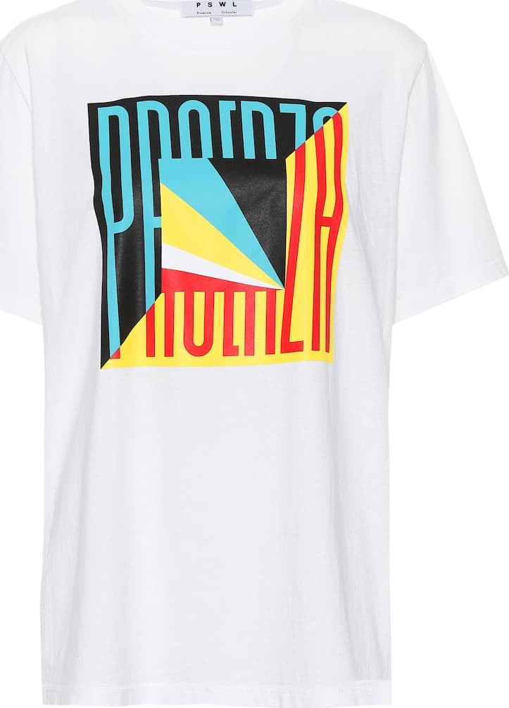 Proenza Schouler Printed cotton T-shirt