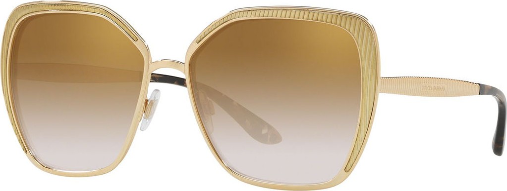 Dolce & Gabbana Mirrored Square Sunglasses
