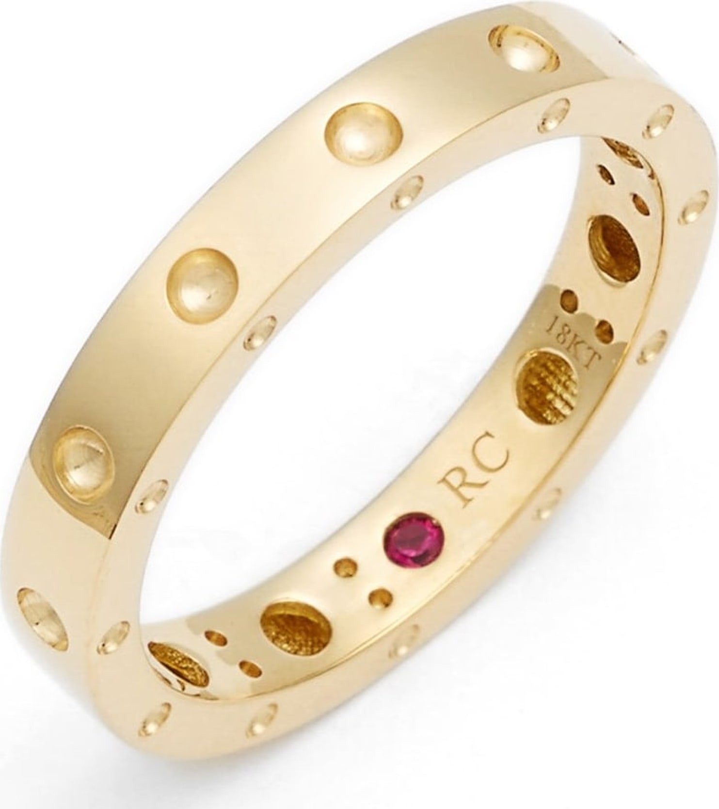 Roberto Coin 'Symphony - Pois Moi' Ruby Band Ring