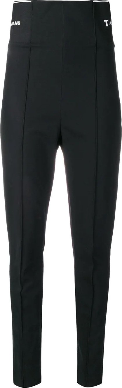 T By Alexander Wang logo stretch leggings