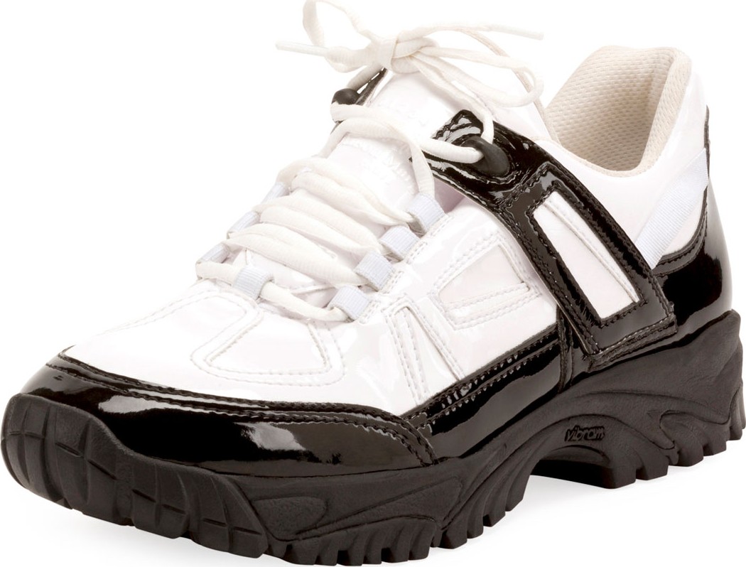 Maison Margiela Men's Security Two-Tone Sneakers