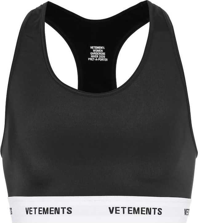 Vetements Stretch crop top