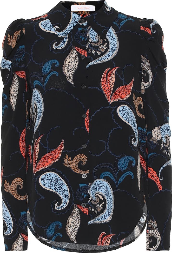 See By Chloé Paisley blouse