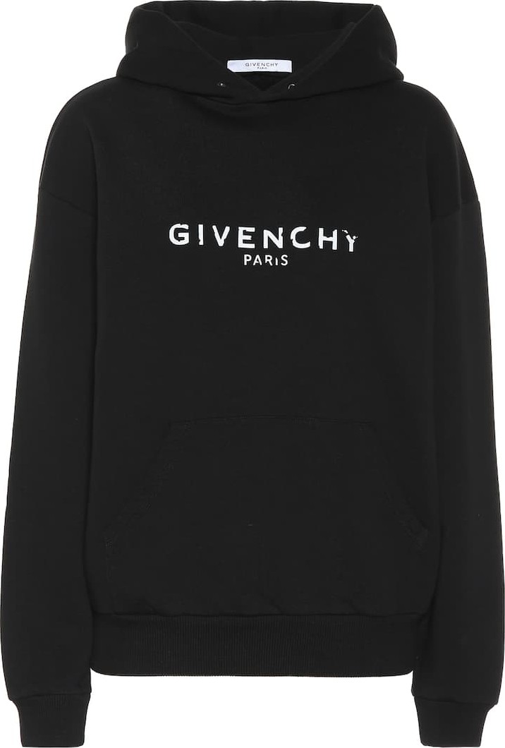 Givenchy Printed cotton hoodie