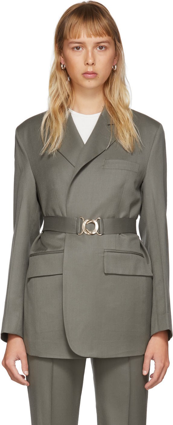 LVIR Khaki Summer Wool Blazer