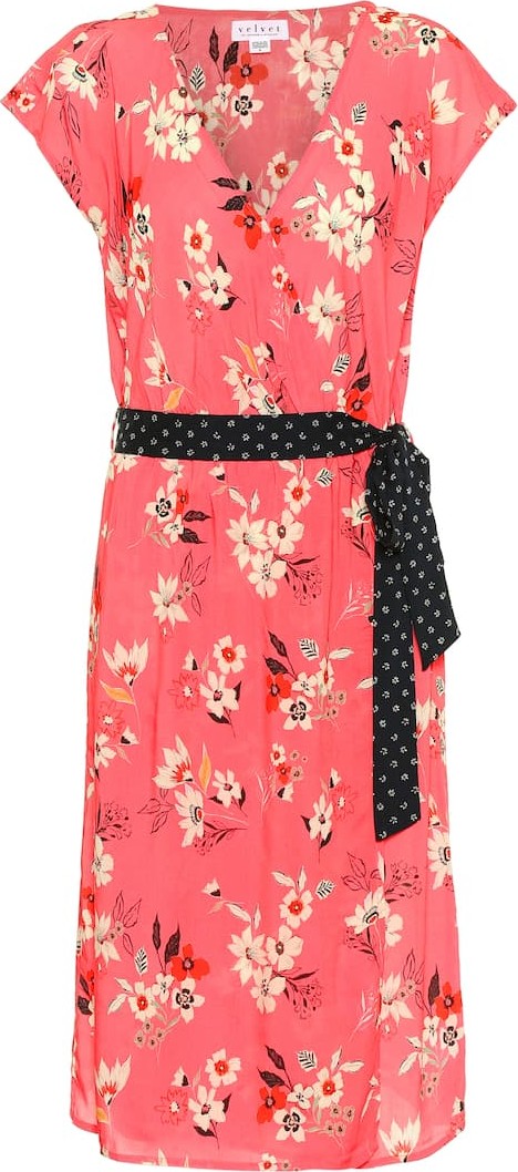 Velvet By Graham & Spencer Romina floral dress