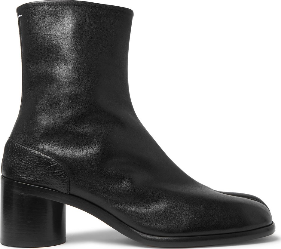 Maison Margiela Tabi Split-Toe Leather Boots