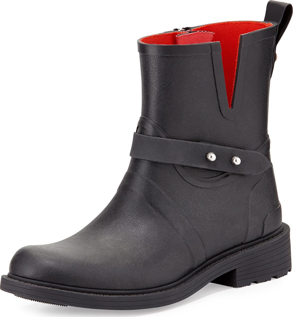 Rag & Bone Moto Rubber Rain Boot