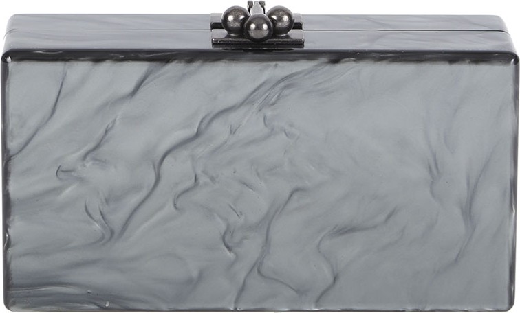 Edie Parker Jean Solid Acrylic Clutch Bag