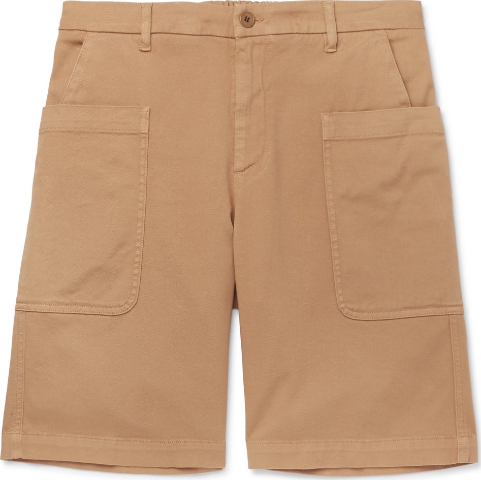 Barena Cotton-Blend Twill Shorts