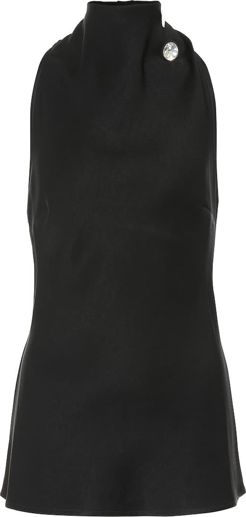 Ellery Limoges crêpe top