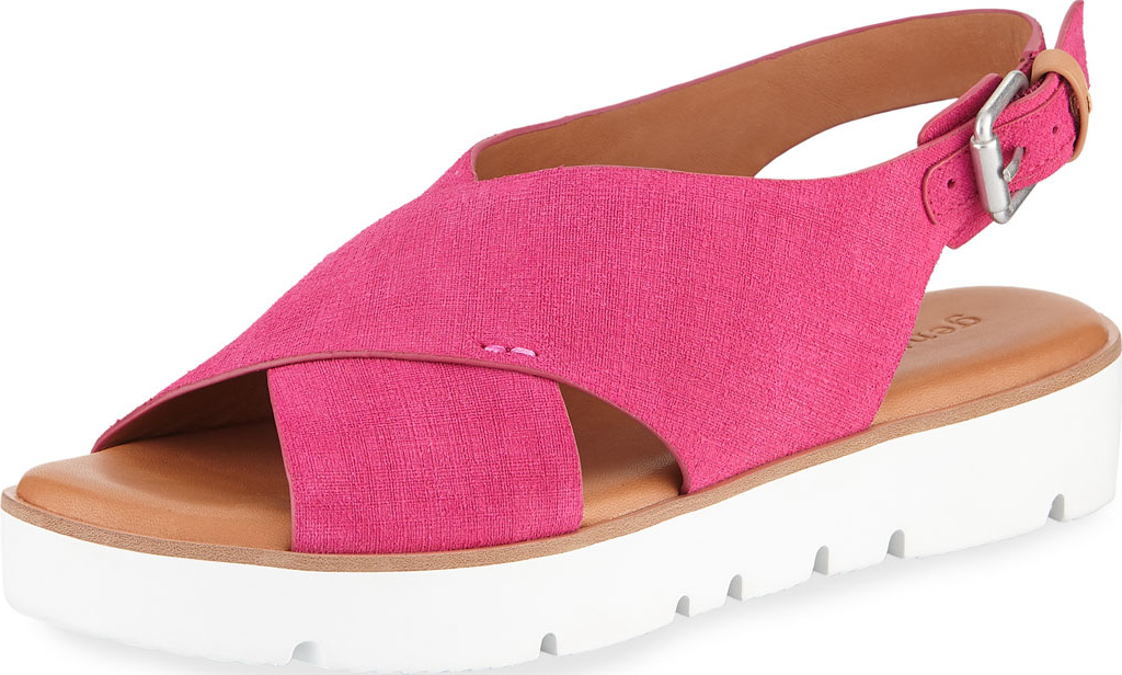 Gentle Souls Kiki Brushed Suede Comfort Sandal