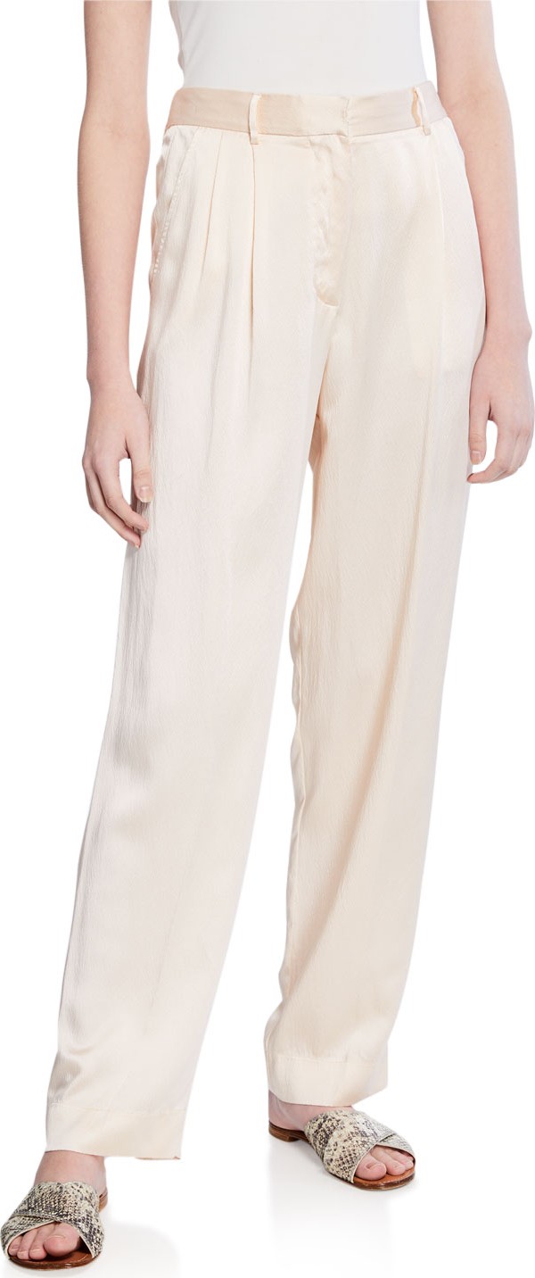 Forte Forte Silk Cloque Pants