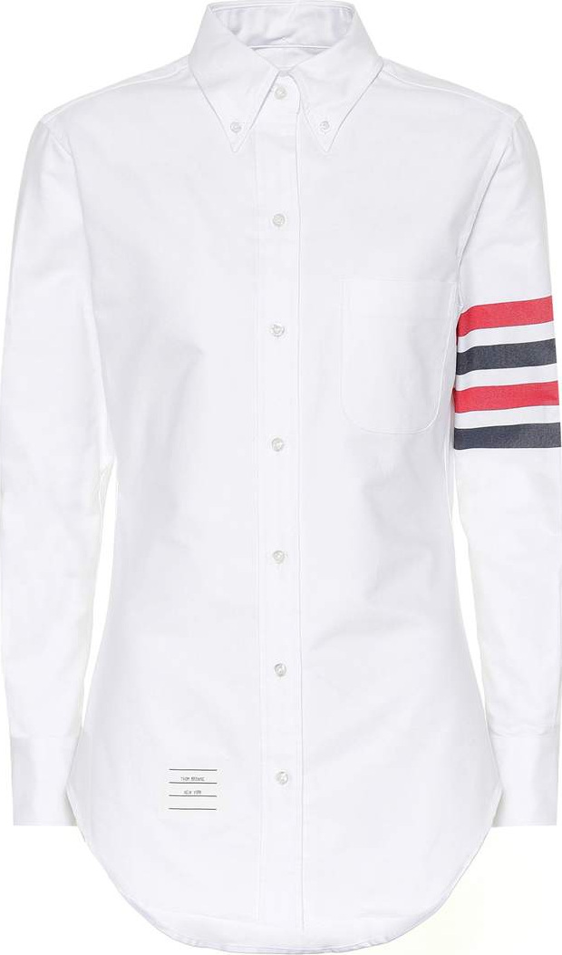 Thom Browne Striped cotton shirt