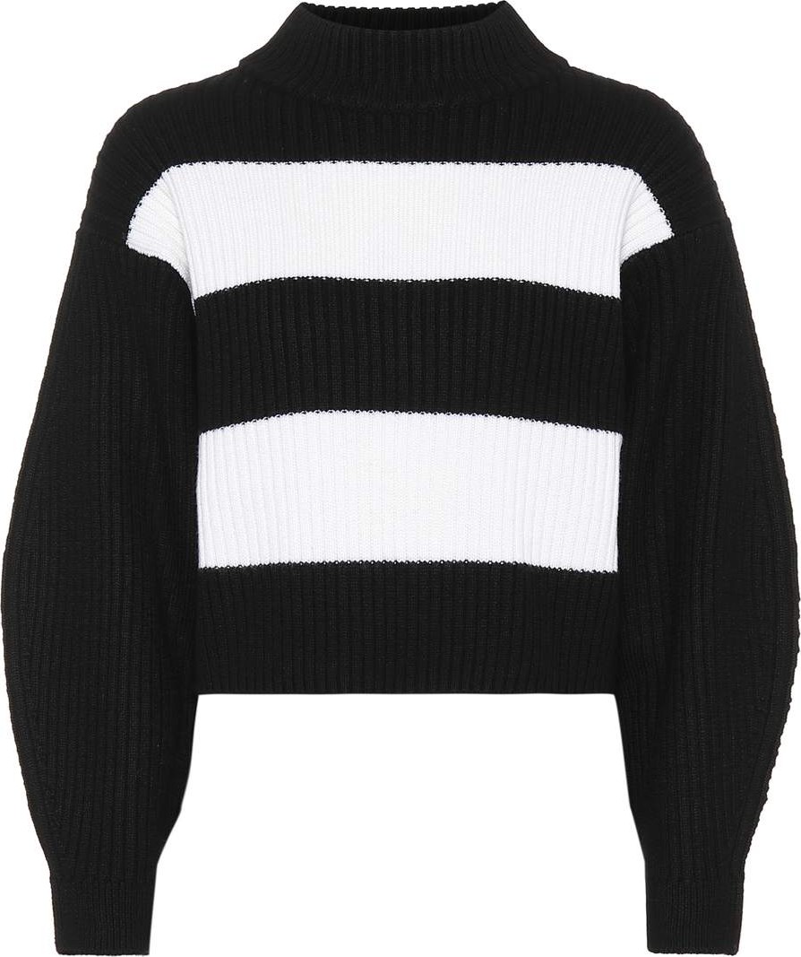 Tibi Merino wool striped sweater